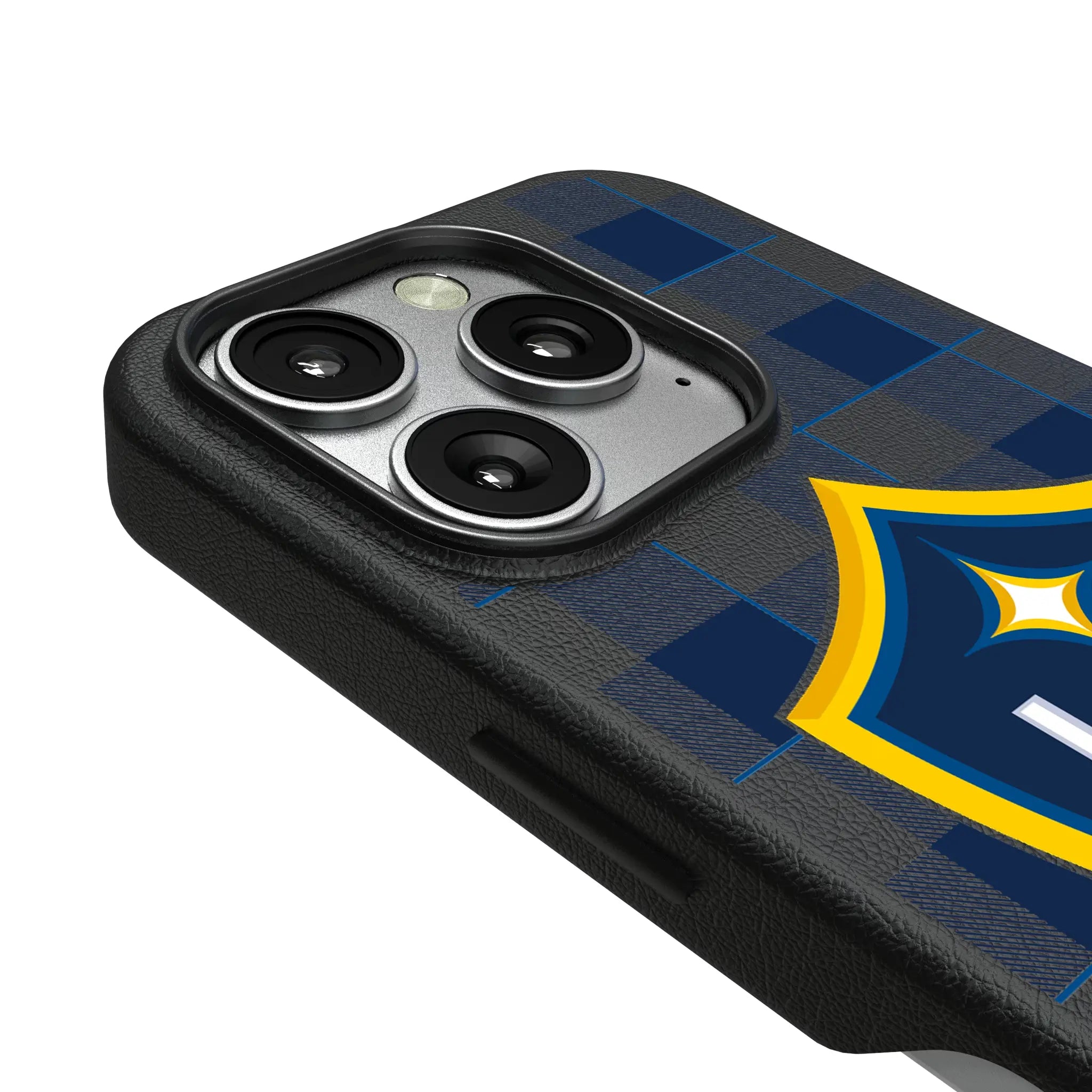 LA Galaxy Plaid iPhone MagSafe Compatible Phone Case for Apple iPhone - Detail