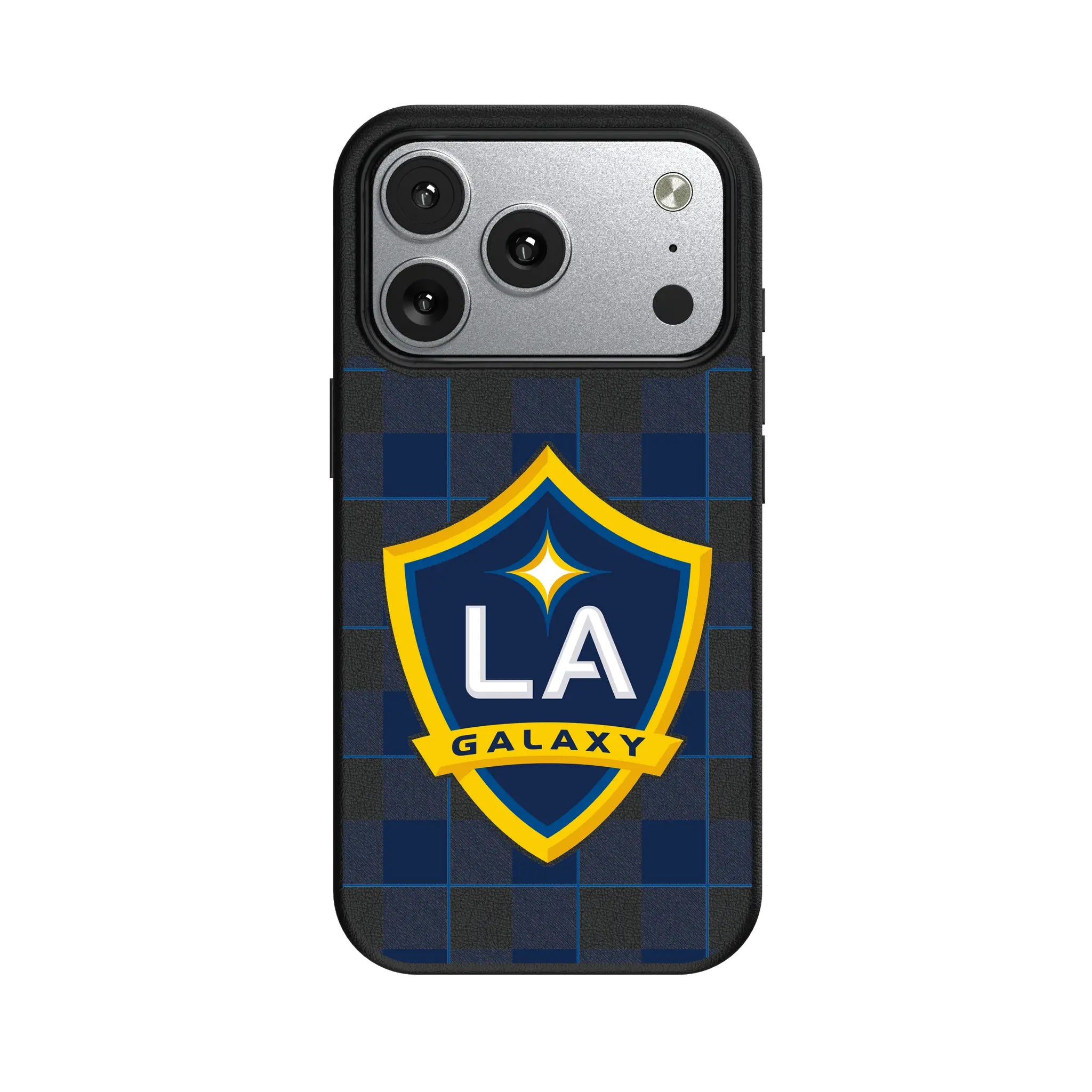 LA Galaxy Plaid iPhone MagSafe Compatible Phone Case for Apple iPhone#Device_iPhone 17 Pro