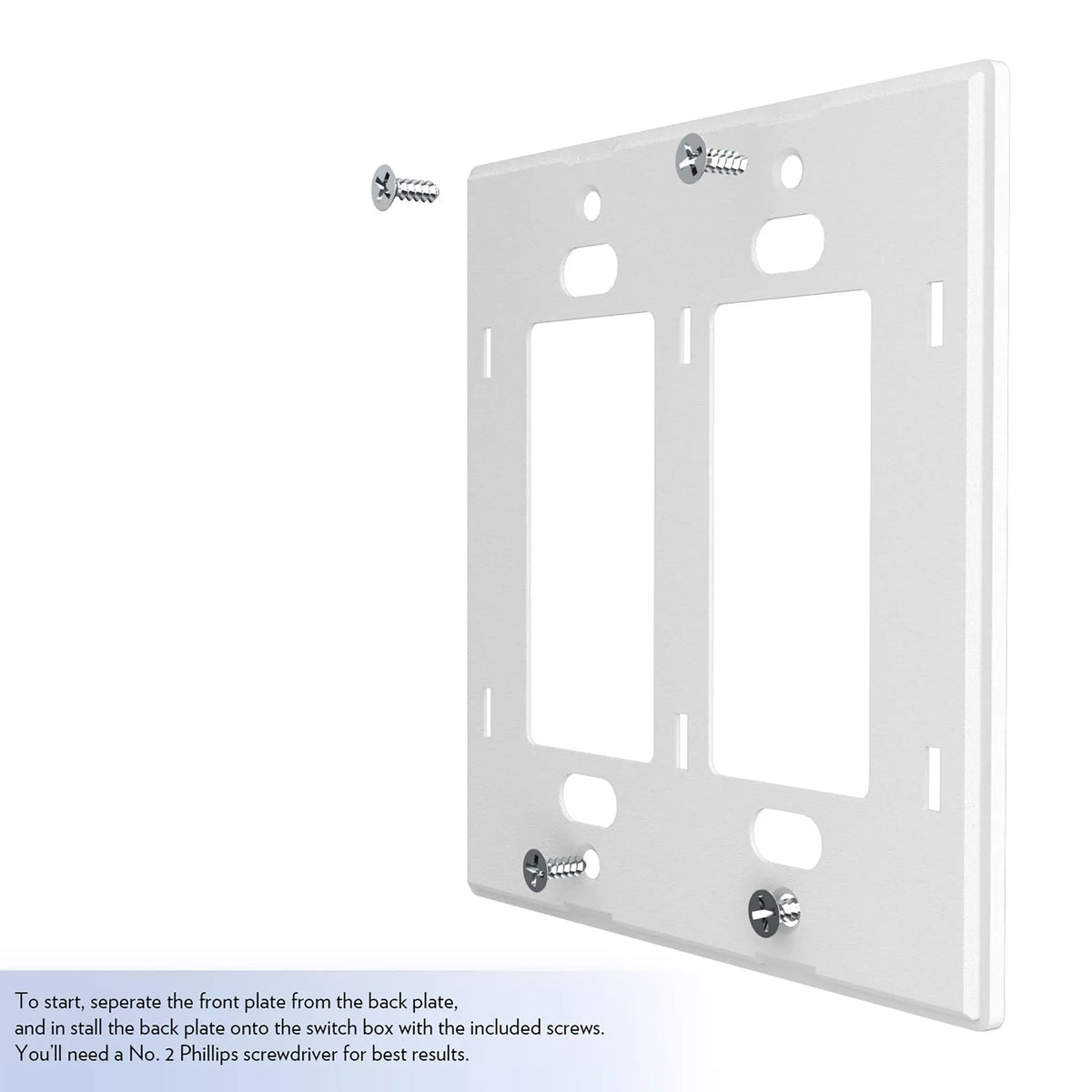 LA Galaxy Stripe Hidden-Screw Light Switch Plate
