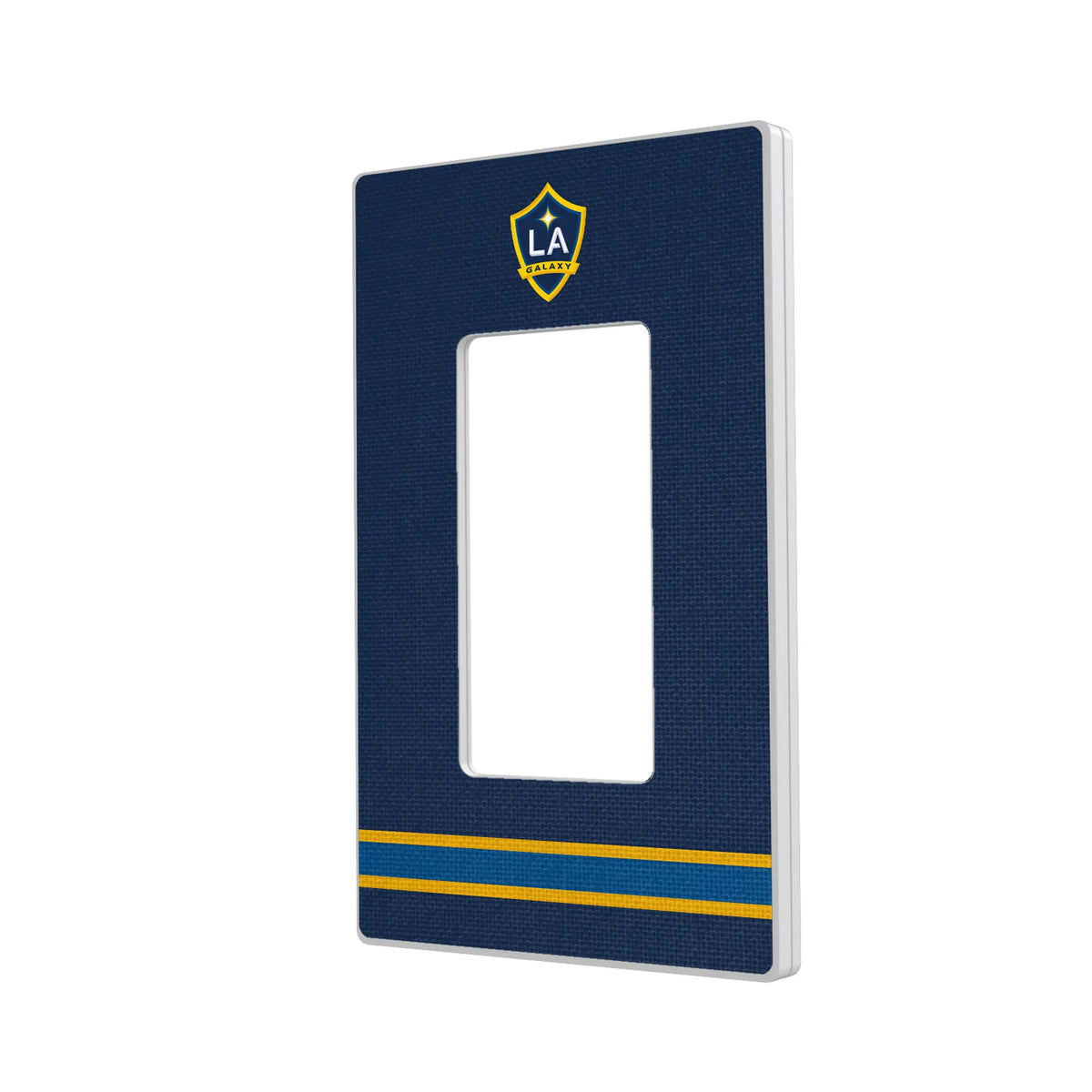 LA Galaxy Stripe Hidden-Screw Light Switch Plate#Style_Single Rocker