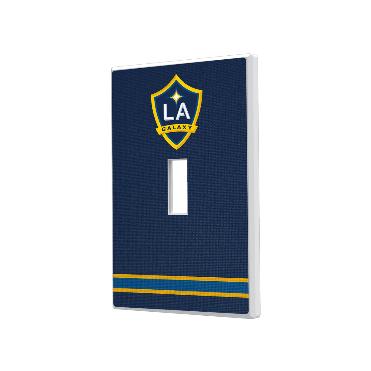 LA Galaxy Stripe Hidden-Screw Light Switch Plate#Style_Single Toggle