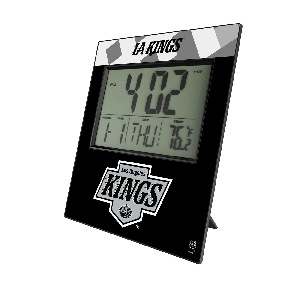 LA Kings Color Block Wall Clock