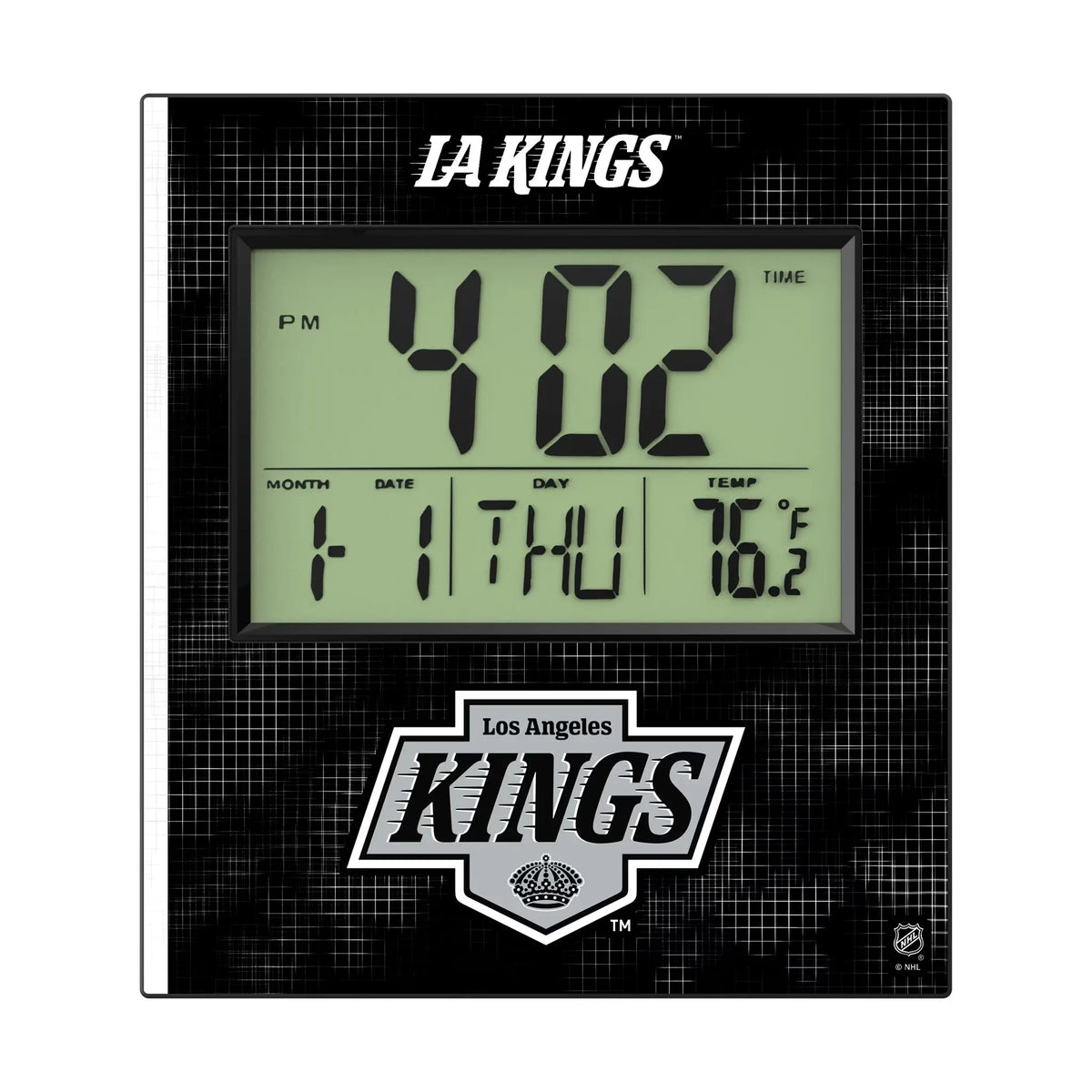 LA Kings Hatch Wall Clock
