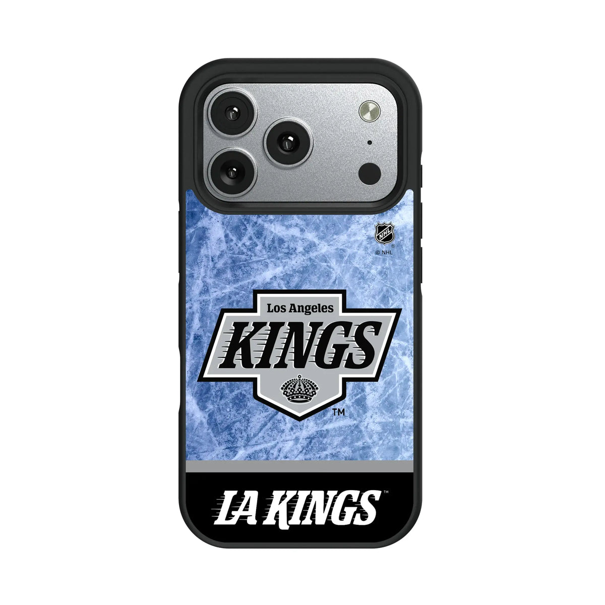 LA Kings Ice Wordmark iPhone Bump Phone Case for Apple iPhone#Device_iPhone 17 Pro