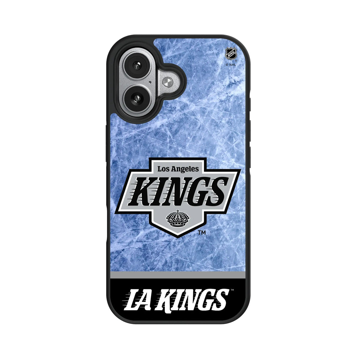 LA Kings Ice Wordmark iPhone Bump Phone Case for Apple iPhone#Device_iPhone 17