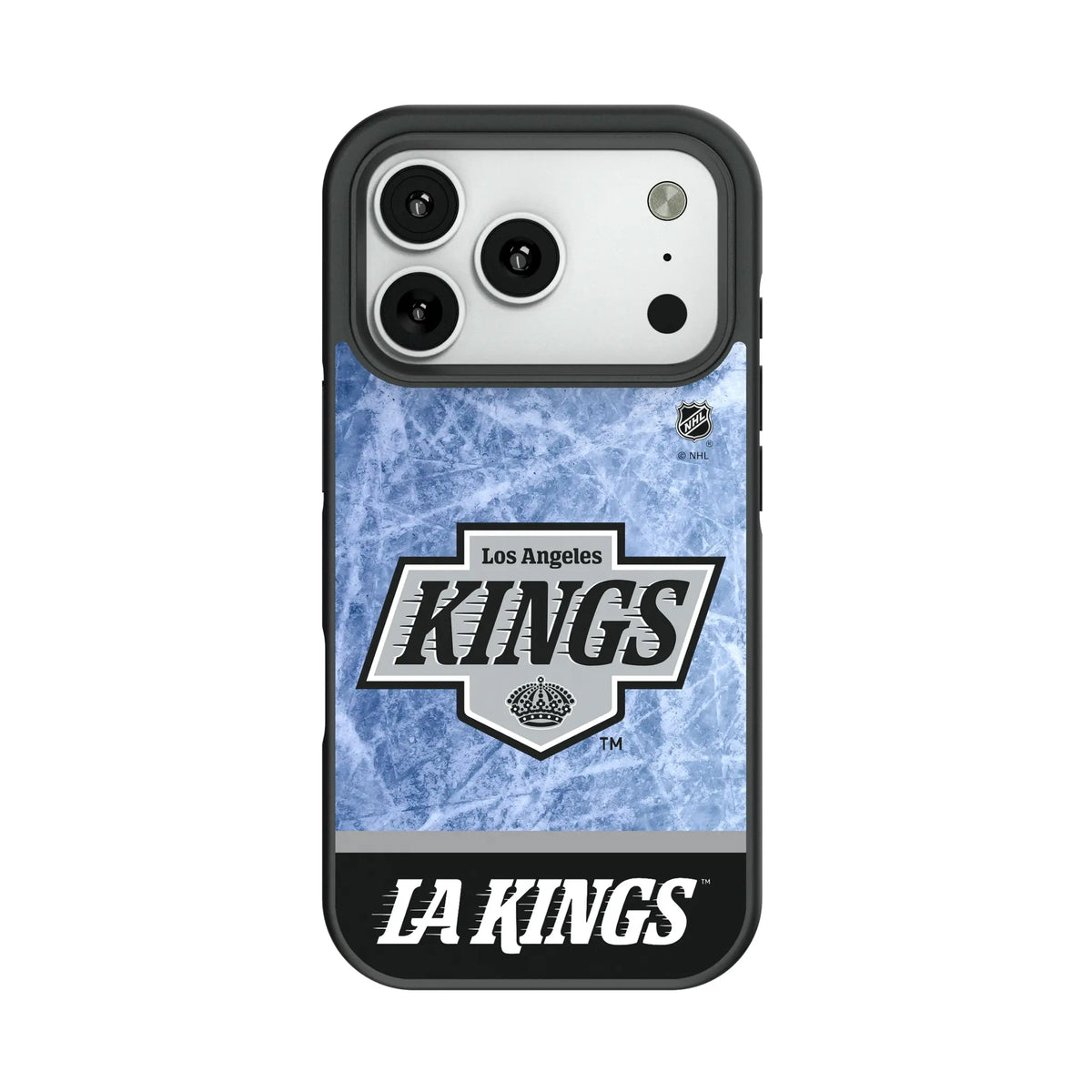 LA Kings Ice Wordmark Bump Phone Case for Apple iPhone