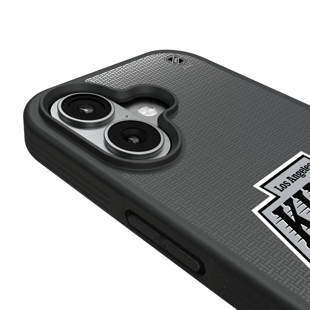 LA Kings Linen iPhone Bump Phone Case for Apple iPhone - Detail#Device_iPhone 17