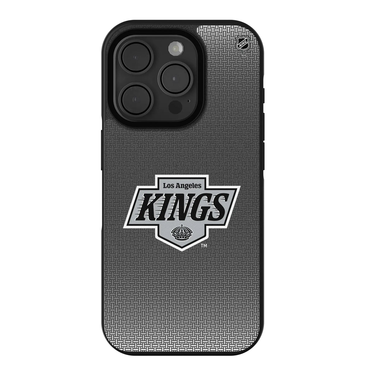 LA Kings Linen iPhone Bump Phone Case for Apple iPhone