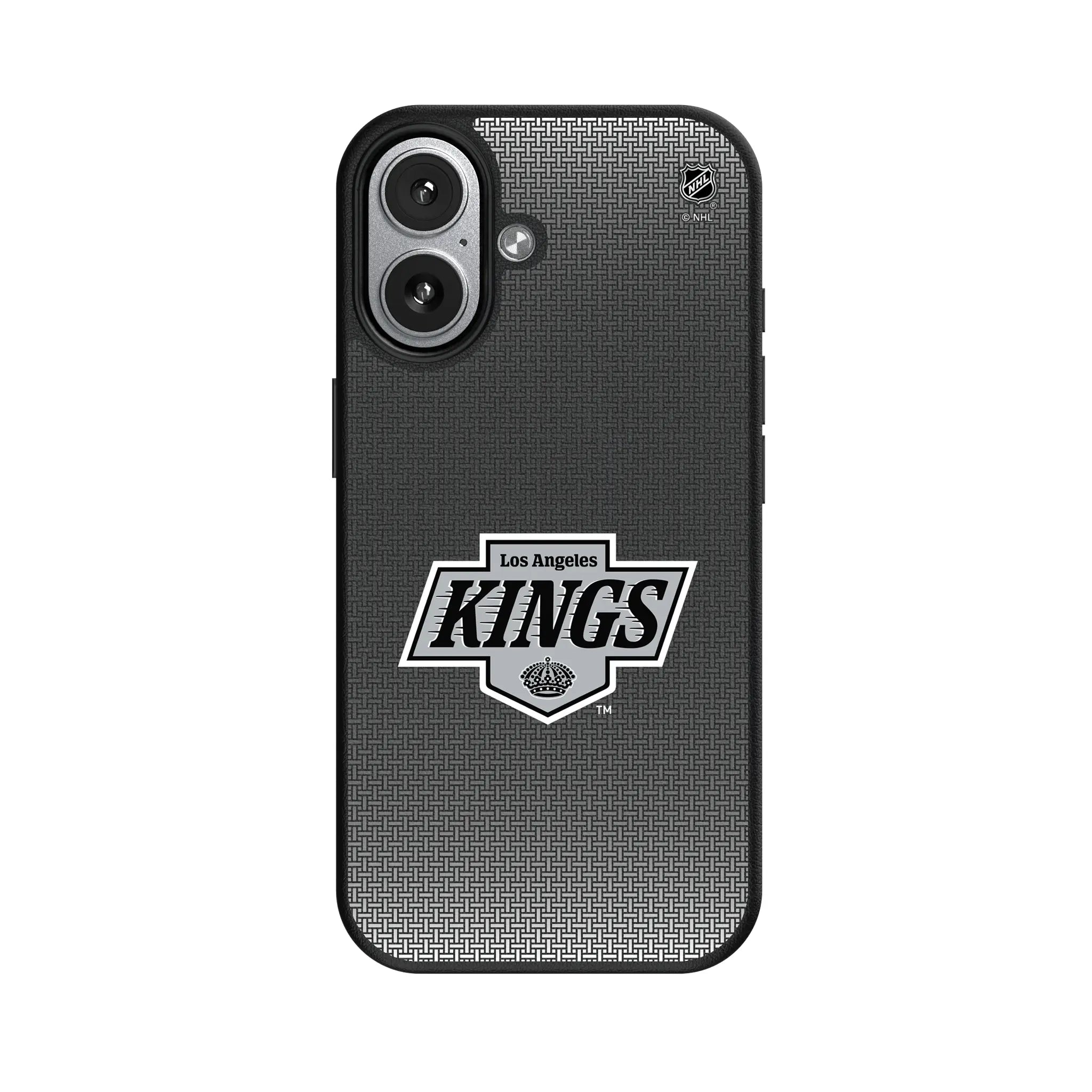 LA Kings Linen iPhone MagSafe Compatible Phone Case for Apple iPhone#Device_iPhone 17