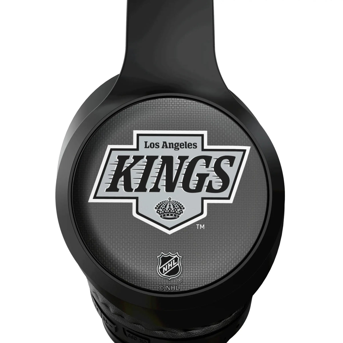 LA Kings Linen Wireless Over-Ear Headphones With Case - Detail
