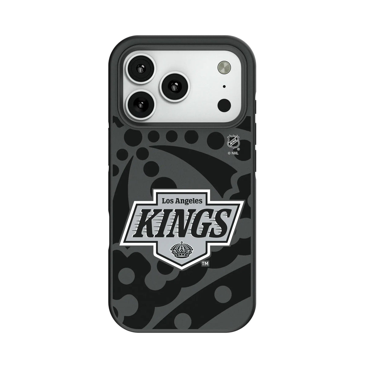 LA Kings Monocolor Tilt Bump Phone Case for Apple iPhone