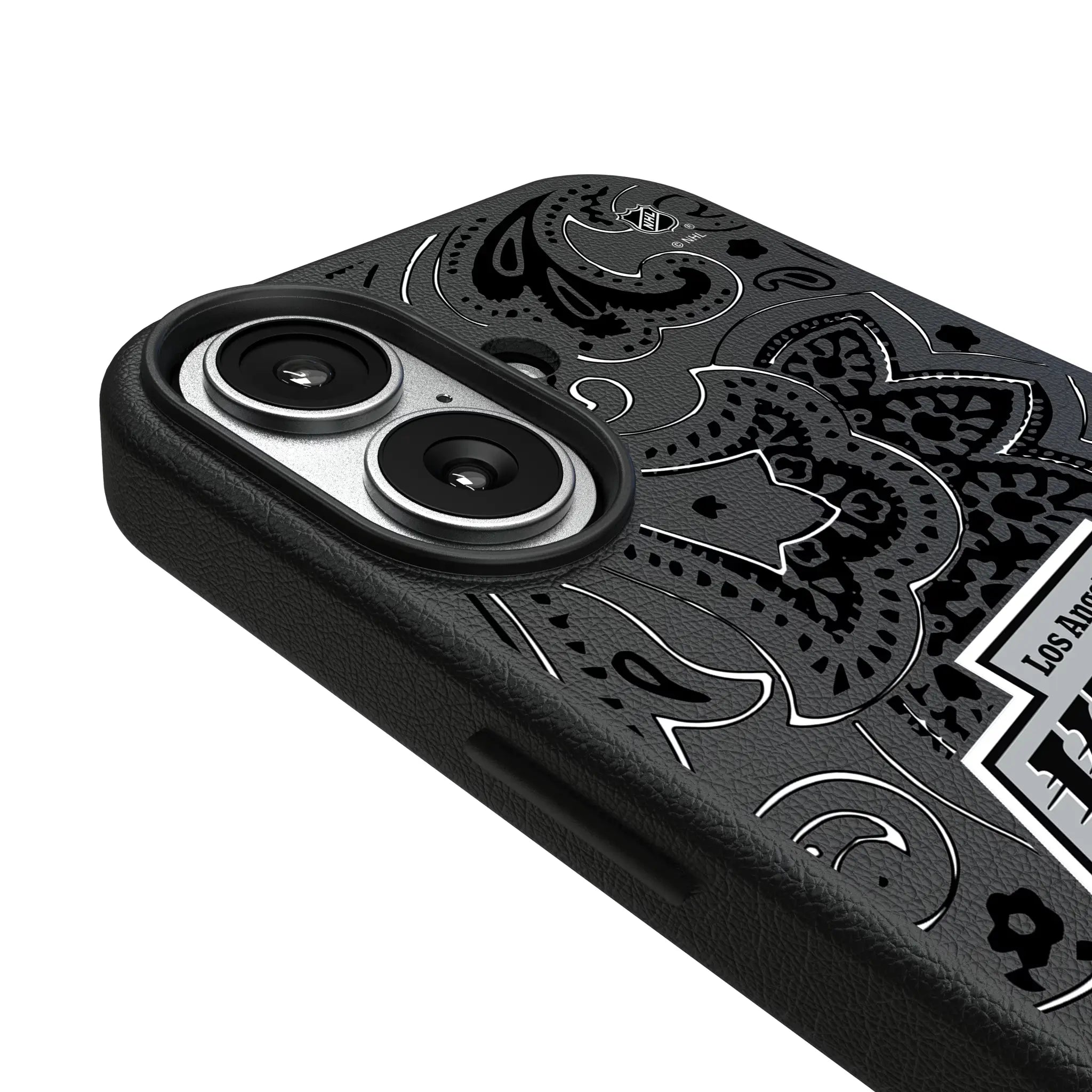 LA Kings Paisley iPhone MagSafe Compatible Phone Case for Apple iPhone - Detail#Device_iPhone 17