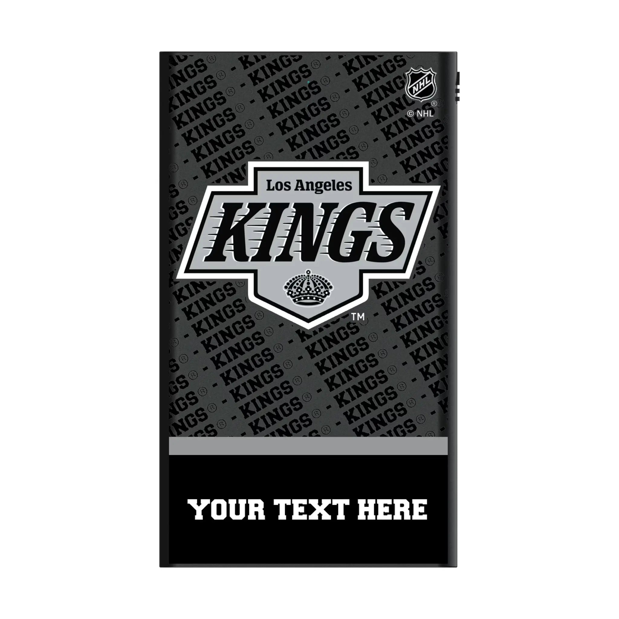 LA Kings Personalized EndZone Plus 5000mAh Flat Power Bank