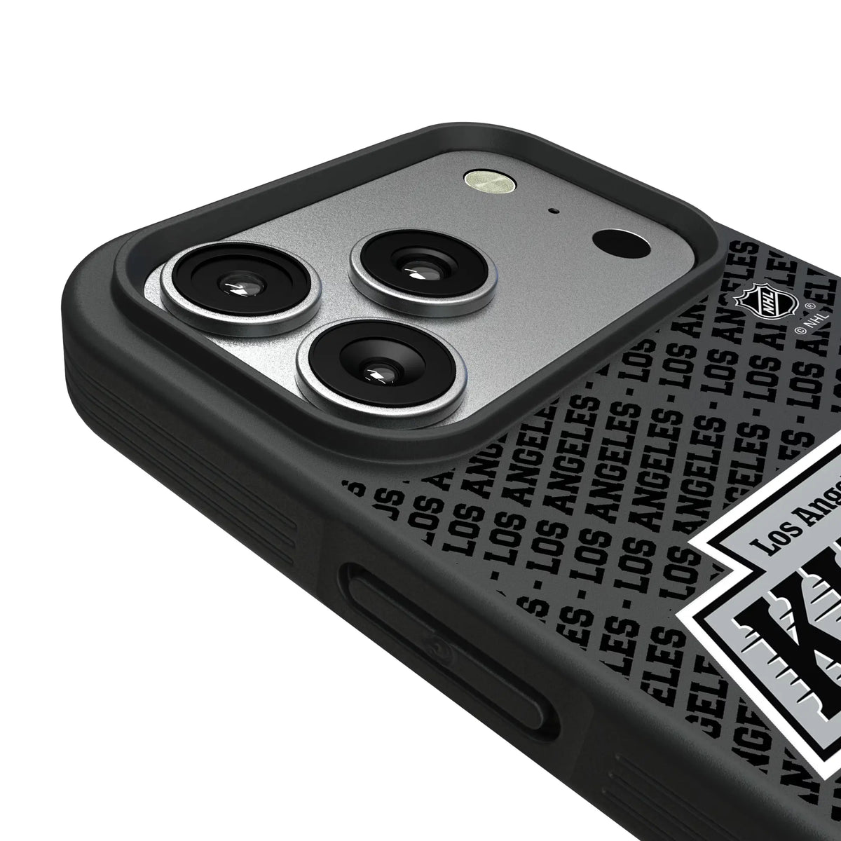 LA Kings Personalized EndZone Plus iPhone Bump Phone Case for Apple iPhone - Detail#Device_iPhone 17 Pro