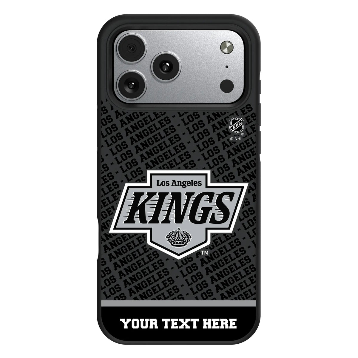 LA Kings Personalized EndZone Plus iPhone Bump Phone Case for Apple iPhone#Device_iPhone 17 Pro Max