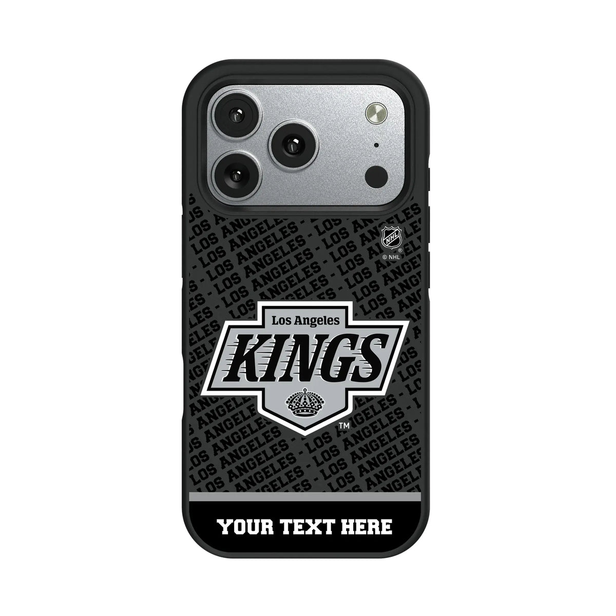 LA Kings Personalized EndZone Plus iPhone Bump Phone Case for Apple iPhone#Device_iPhone 17 Pro