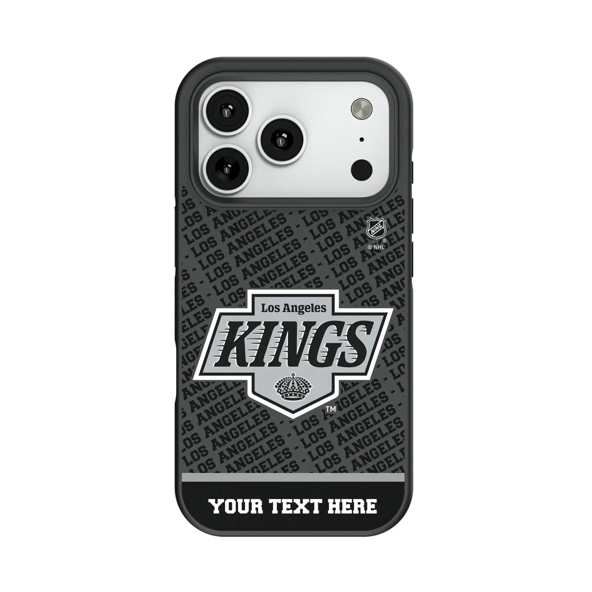 LA Kings Personalized EndZone Plus Bump Phone Case for Apple iPhone