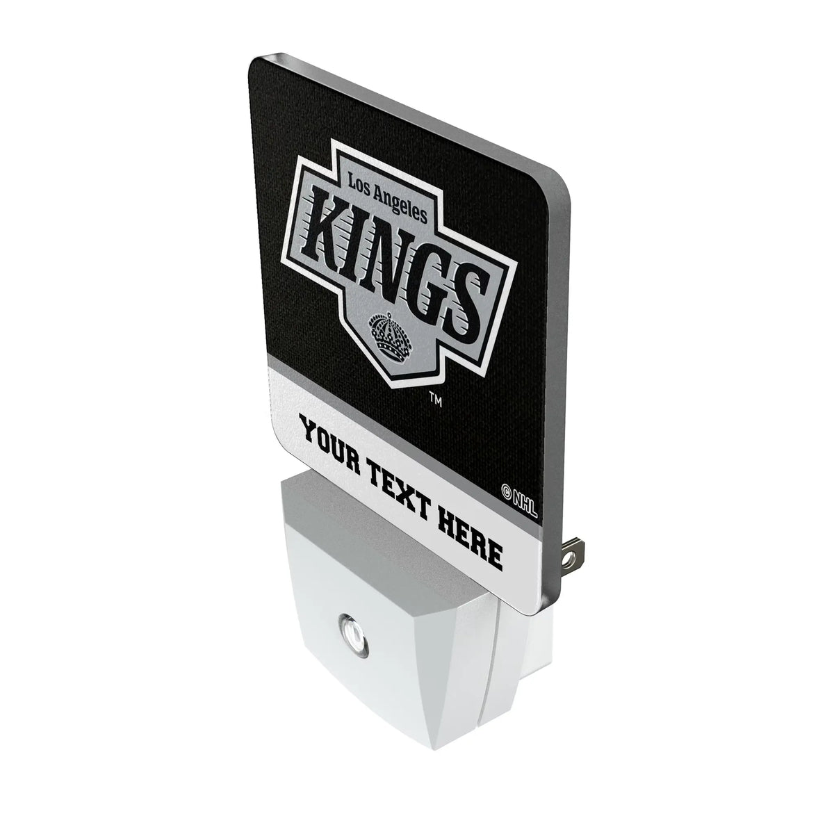 LA Kings Personalized Endzone Solid Night Light 2-Pack - Isometric View