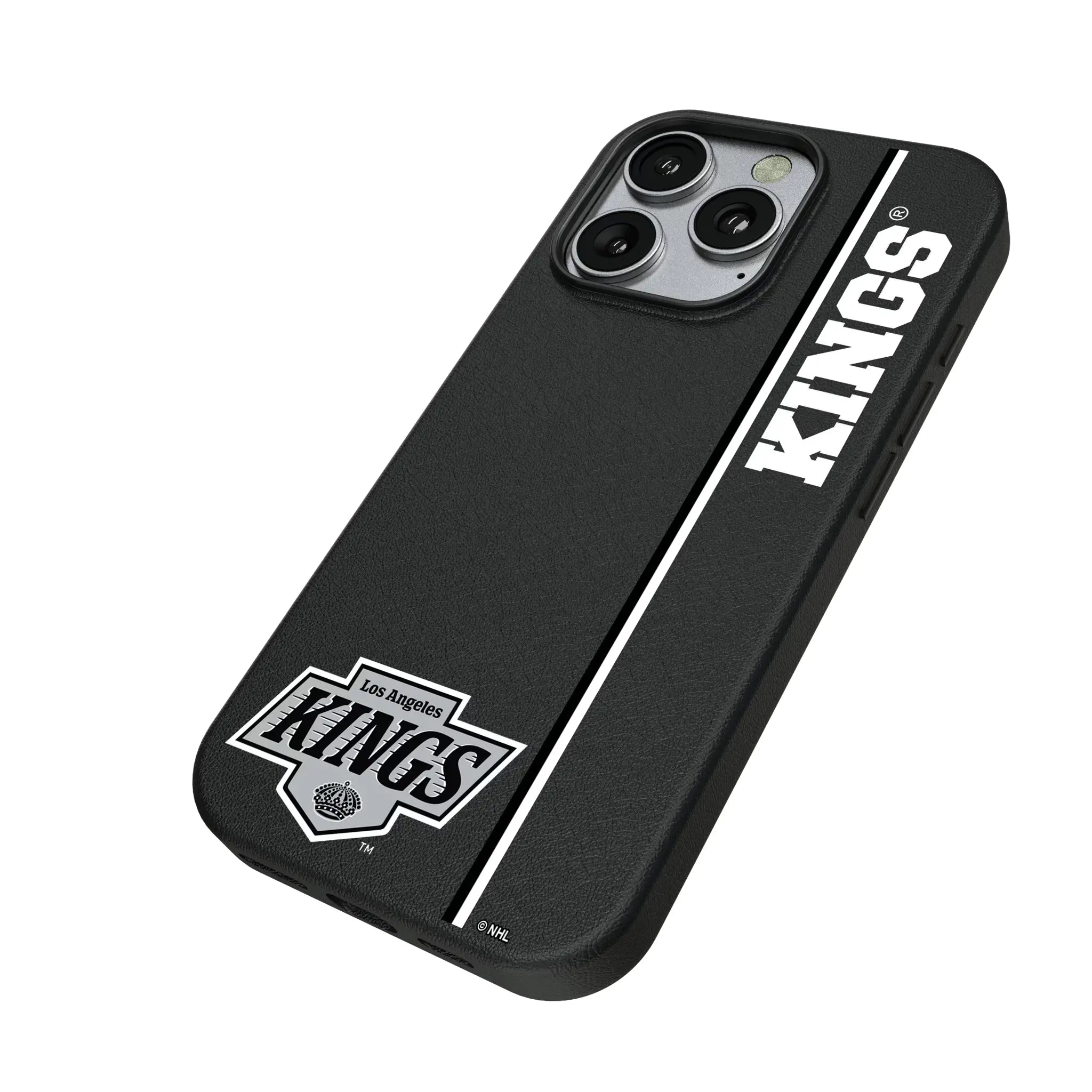 LA Kings Personalized Sidebard iPhone MagSafe Compatible Phone Case for Apple iPhone - Isometric View