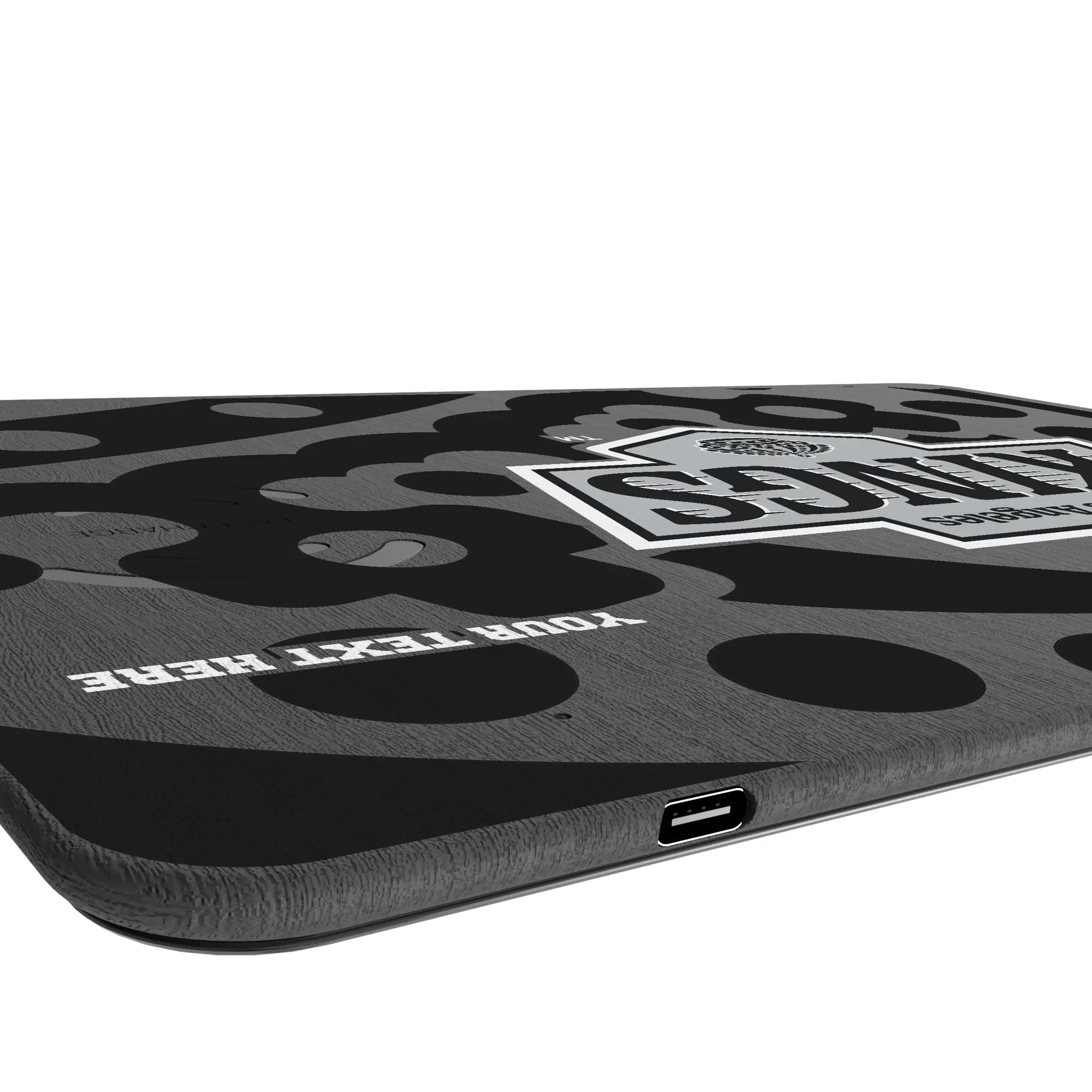 LA Kings Personalized Tilt 15-Watt Wireless Charger and Mouse Pad