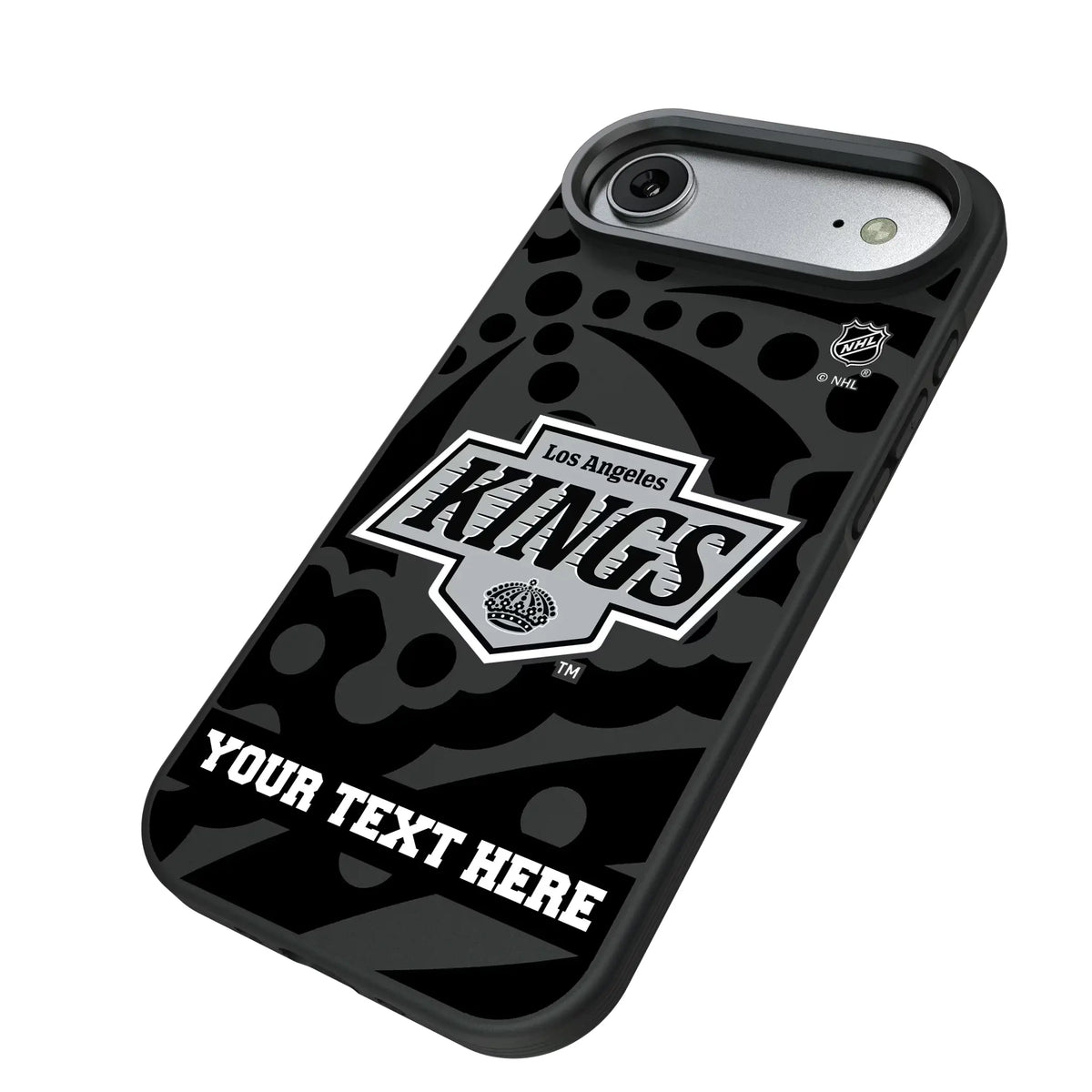 LA Kings Personalized Tilt iPhone Bump Phone Case for Apple iPhone - Isometric View#Device_iPhone Air