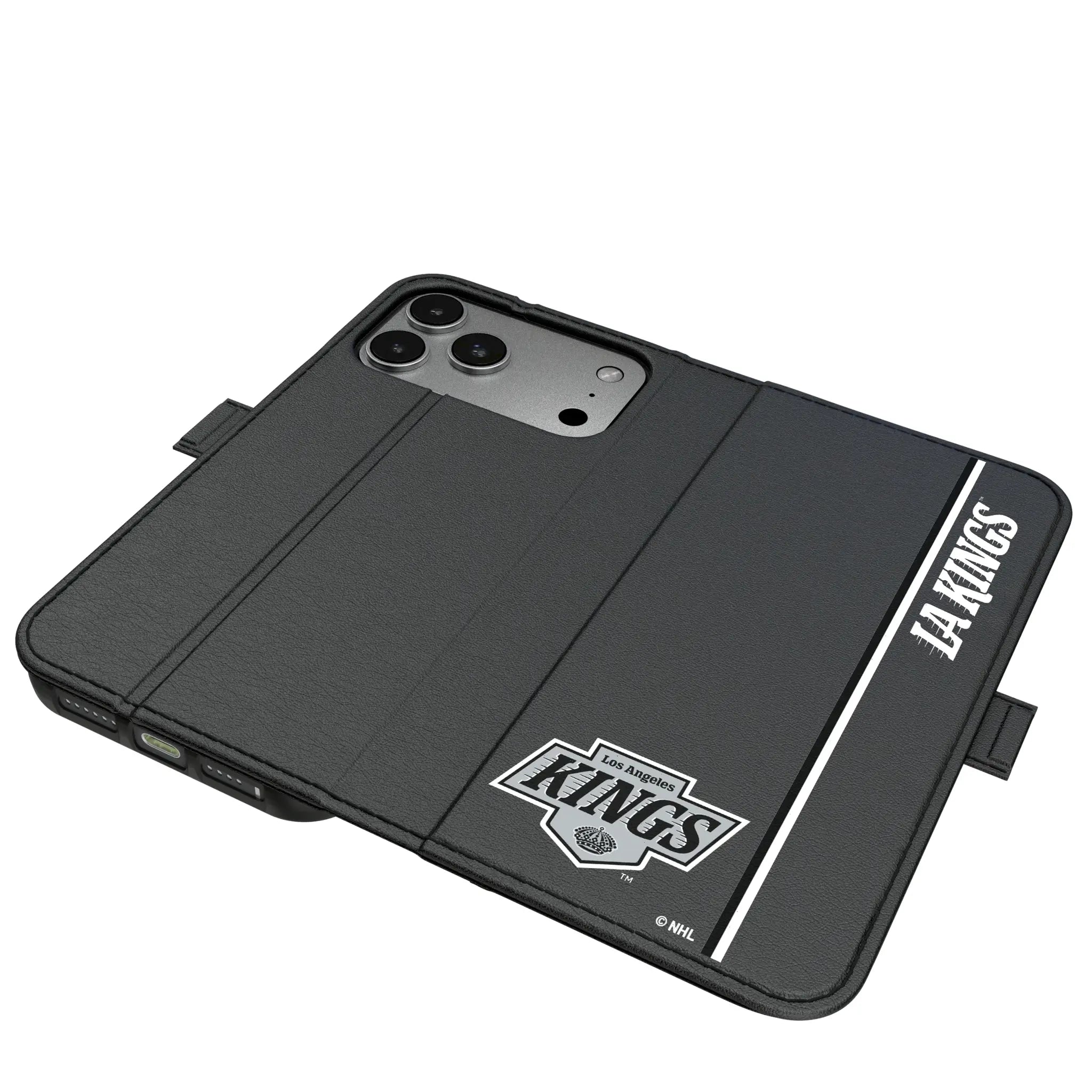 LA Kings Sidebar iPhone Folio Phone Case for Apple iPhone#Device_iPhone 17 Pro Max