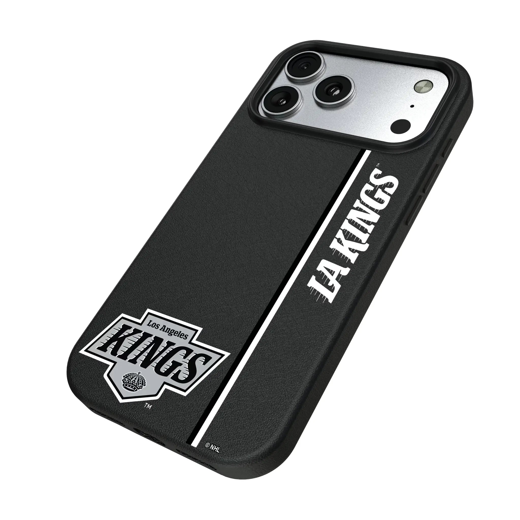LA Kings Sidebar iPhone MagSafe Compatible Phone Case for Apple iPhone - Isometric View#Device_iPhone 17 Pro Max