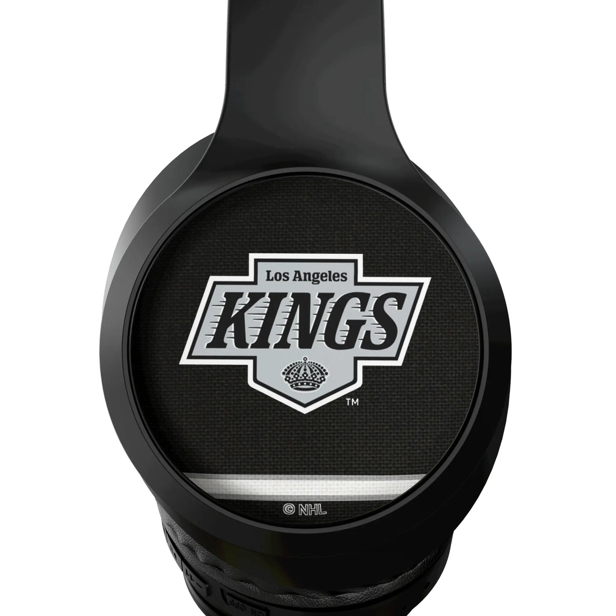 LA Kings Stripe Wireless Over-Ear Headphones With Case - Detail