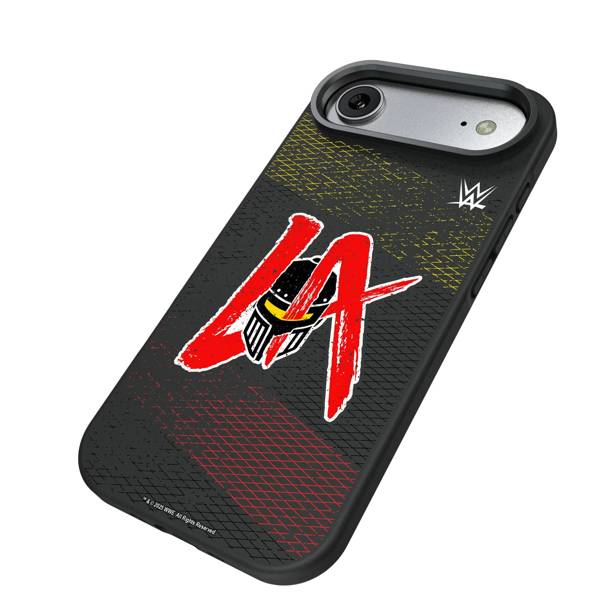 LA Knight Steel iPhone Bump Phone Case for Apple iPhone - Isometric View#Device_iPhone Air