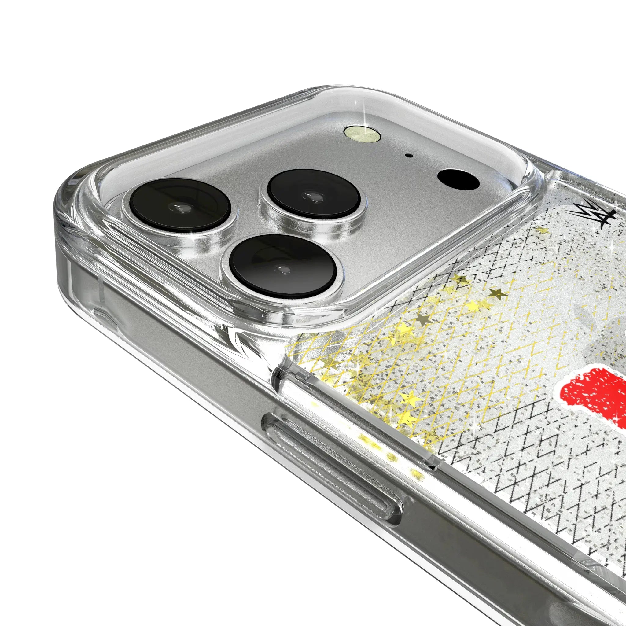 LA Knight Steel iPhone Glitter Phone Case for Apple iPhone - Detail