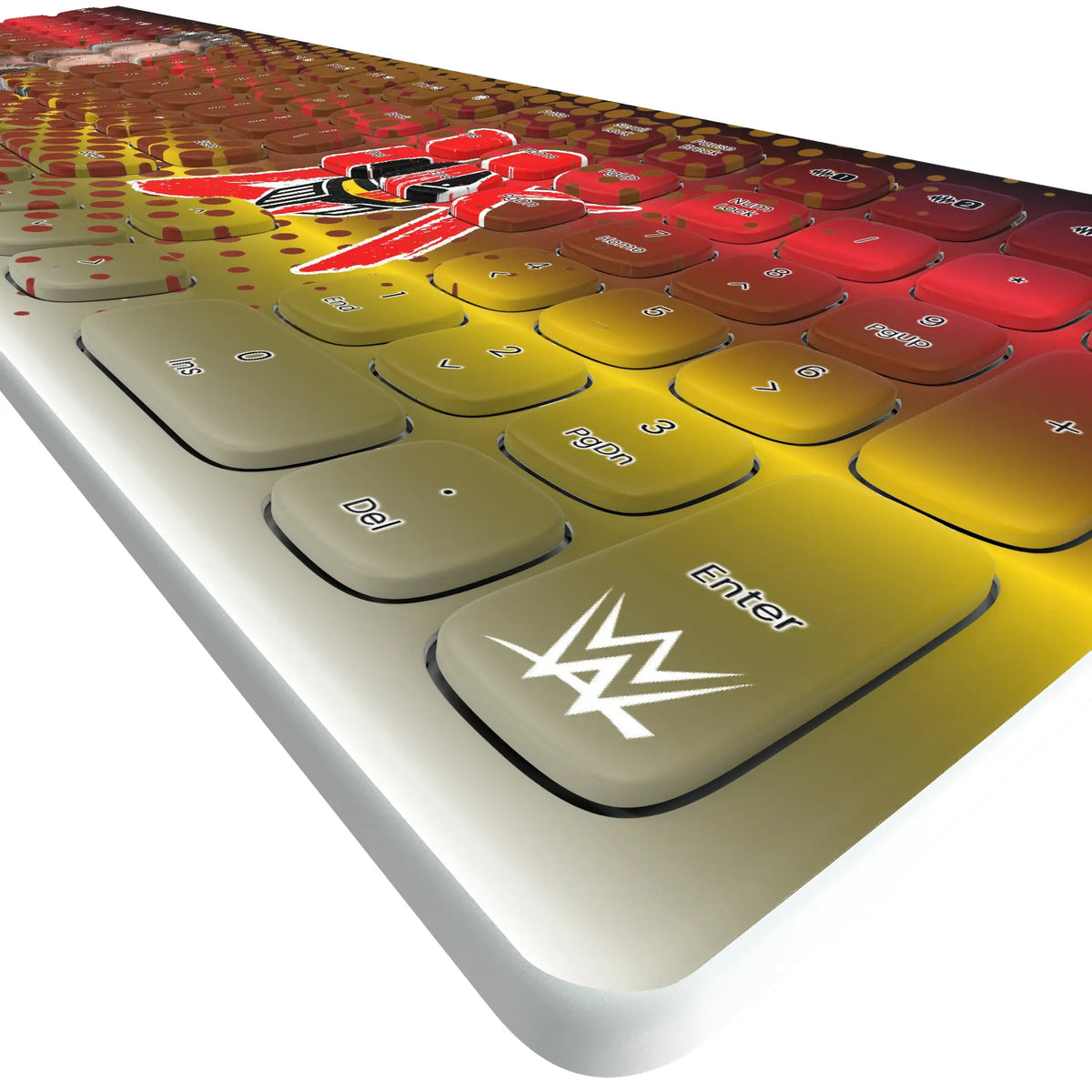 LA Knight Superstar KKB605 Curved Wireless Keyboard - Detail