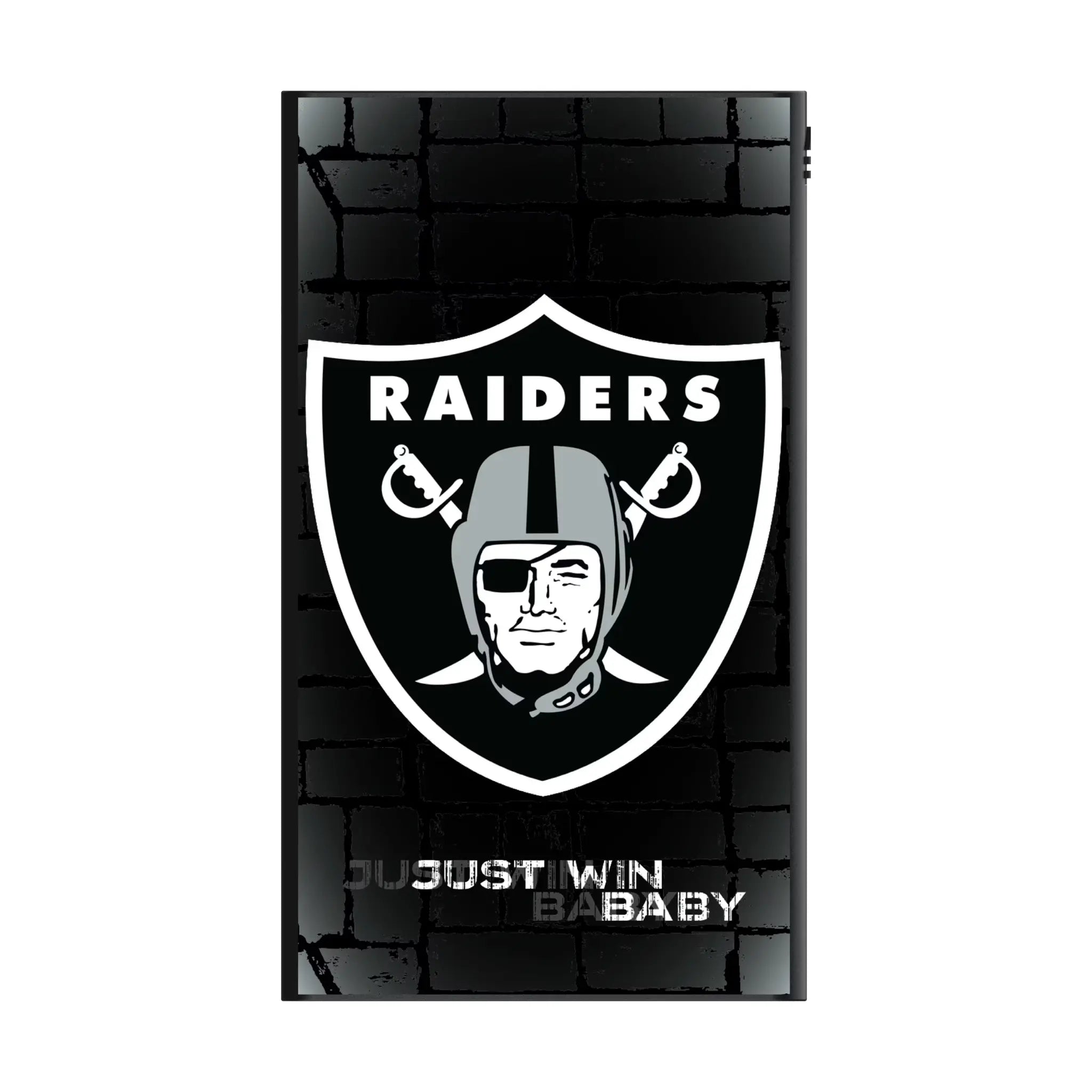 Las Vegas Raiders Brick 5000mAh Flat Power Bank