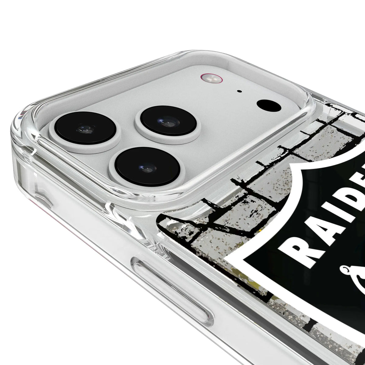 Las Vegas Raiders Brick iPhone Glitter Phone Case for Apple iPhone - Detail#Device_iPhone 18 Pro Max