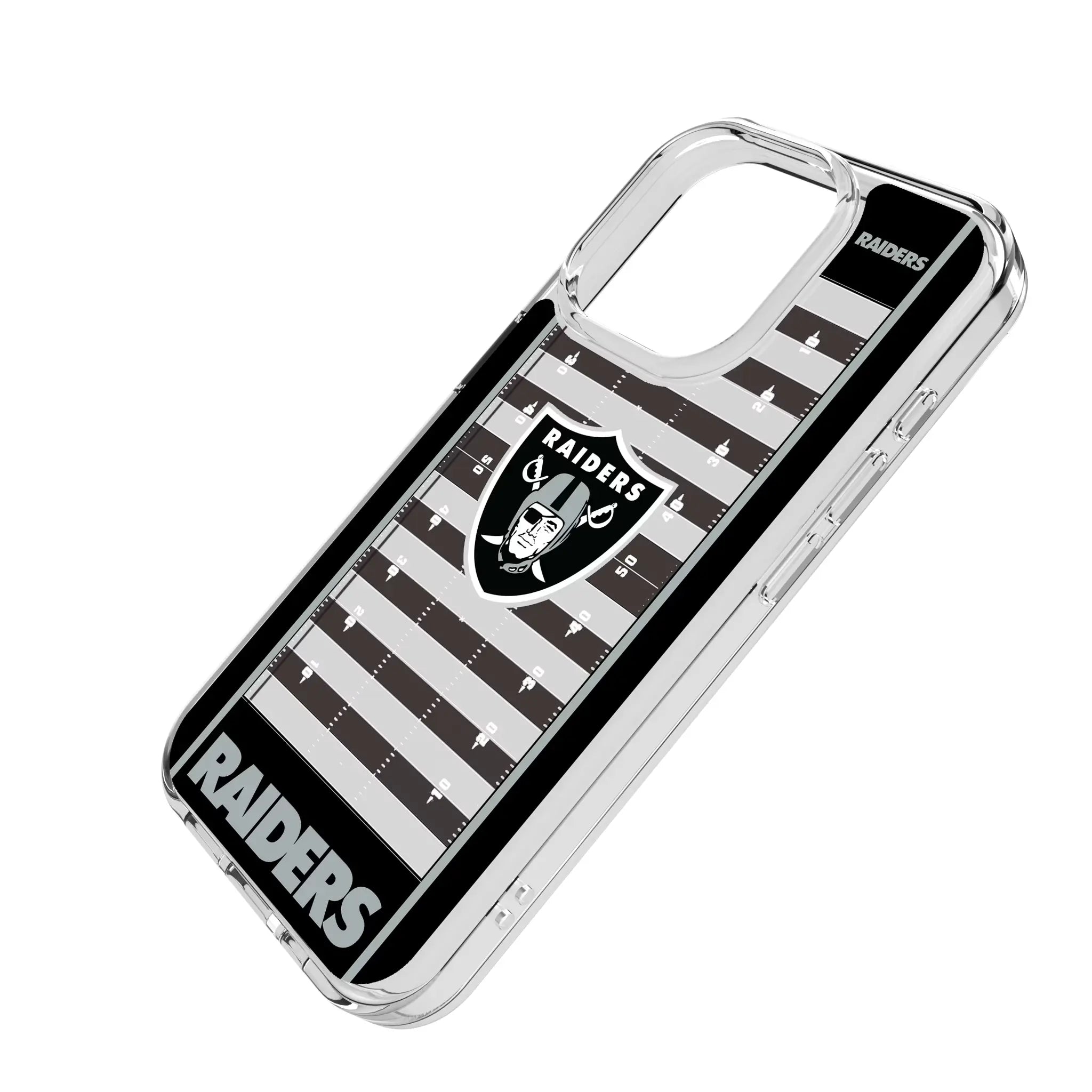Las Vegas Raiders Field iPhone Clear Phone Case for Apple iPhone - Isometric View