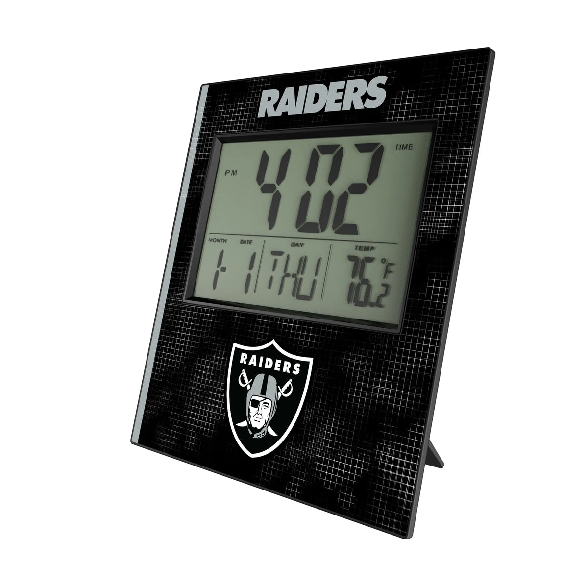 Las Vegas Raiders Hatch Wall Clock