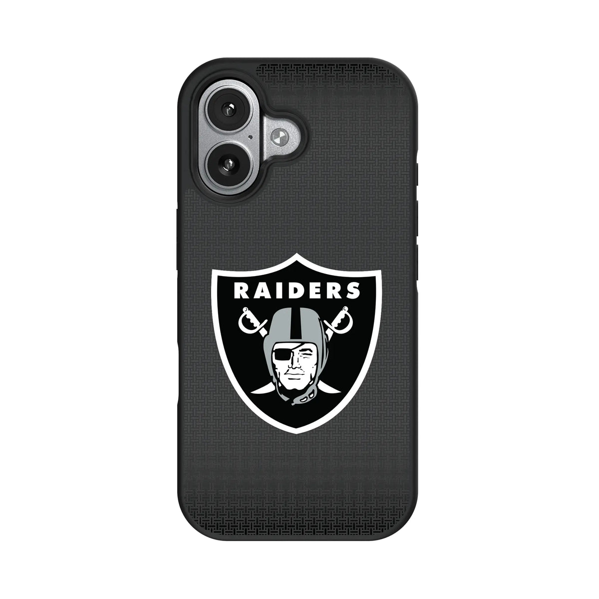 Las Vegas Raiders Linen iPhone Bump Phone Case for Apple iPhone#Device_iPhone 17