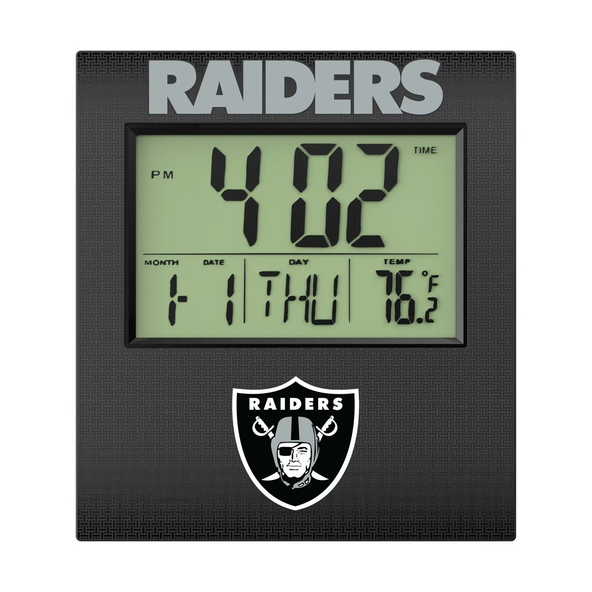 Las Vegas Raiders Linen Wall Clock