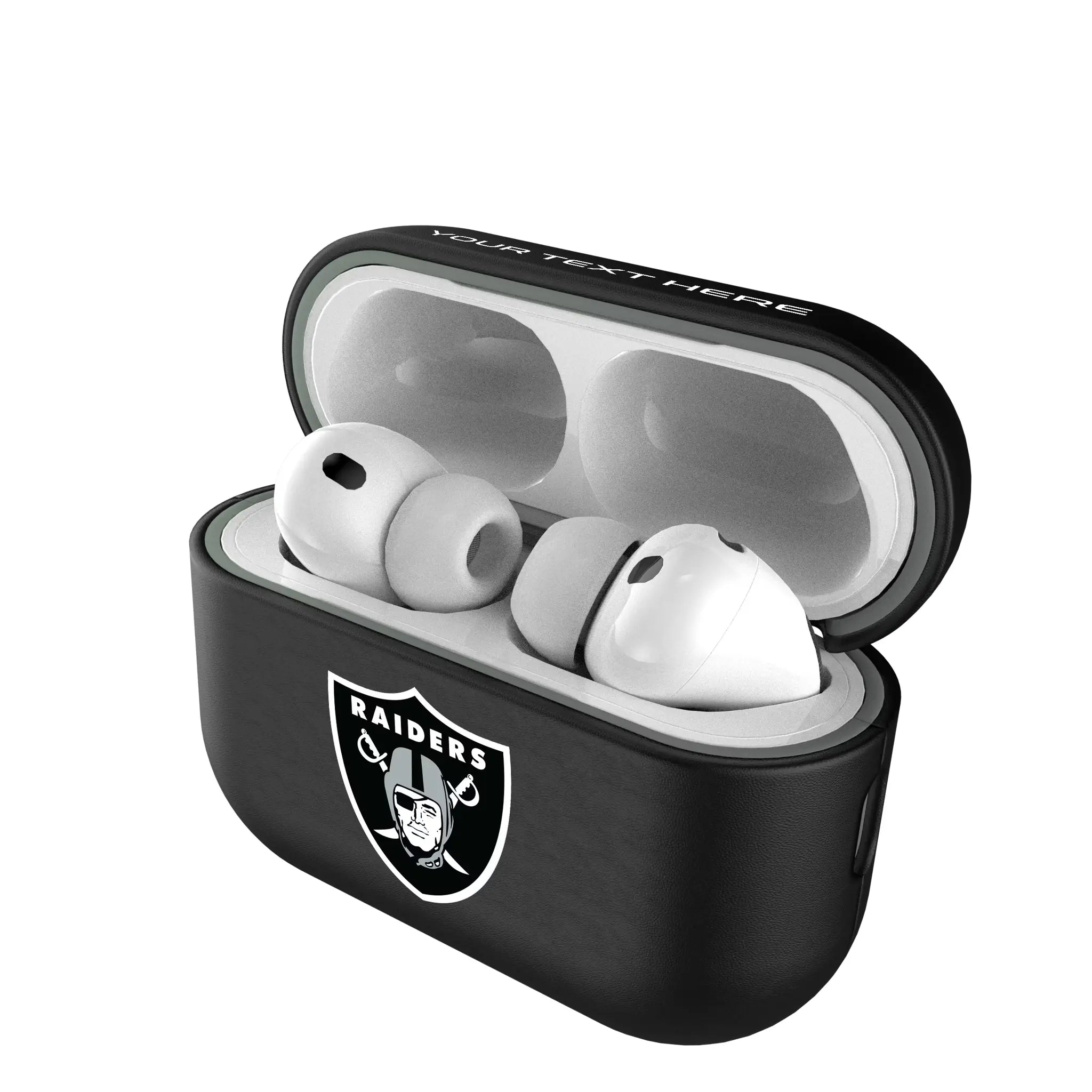 Las Vegas Raiders Personalized Insignia AirPods AirPod Case Cover#Device_AirPods Pro 3