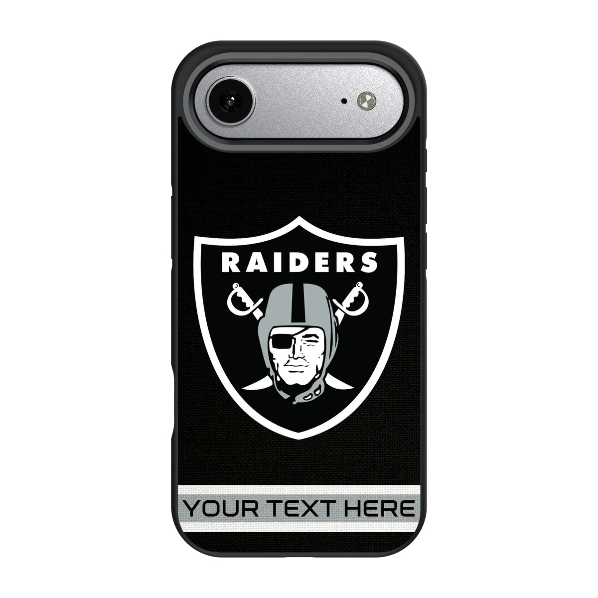 Las Vegas Raiders Personalized Stripe iPhone Bump Phone Case for Apple iPhone#Device_iPhone Air