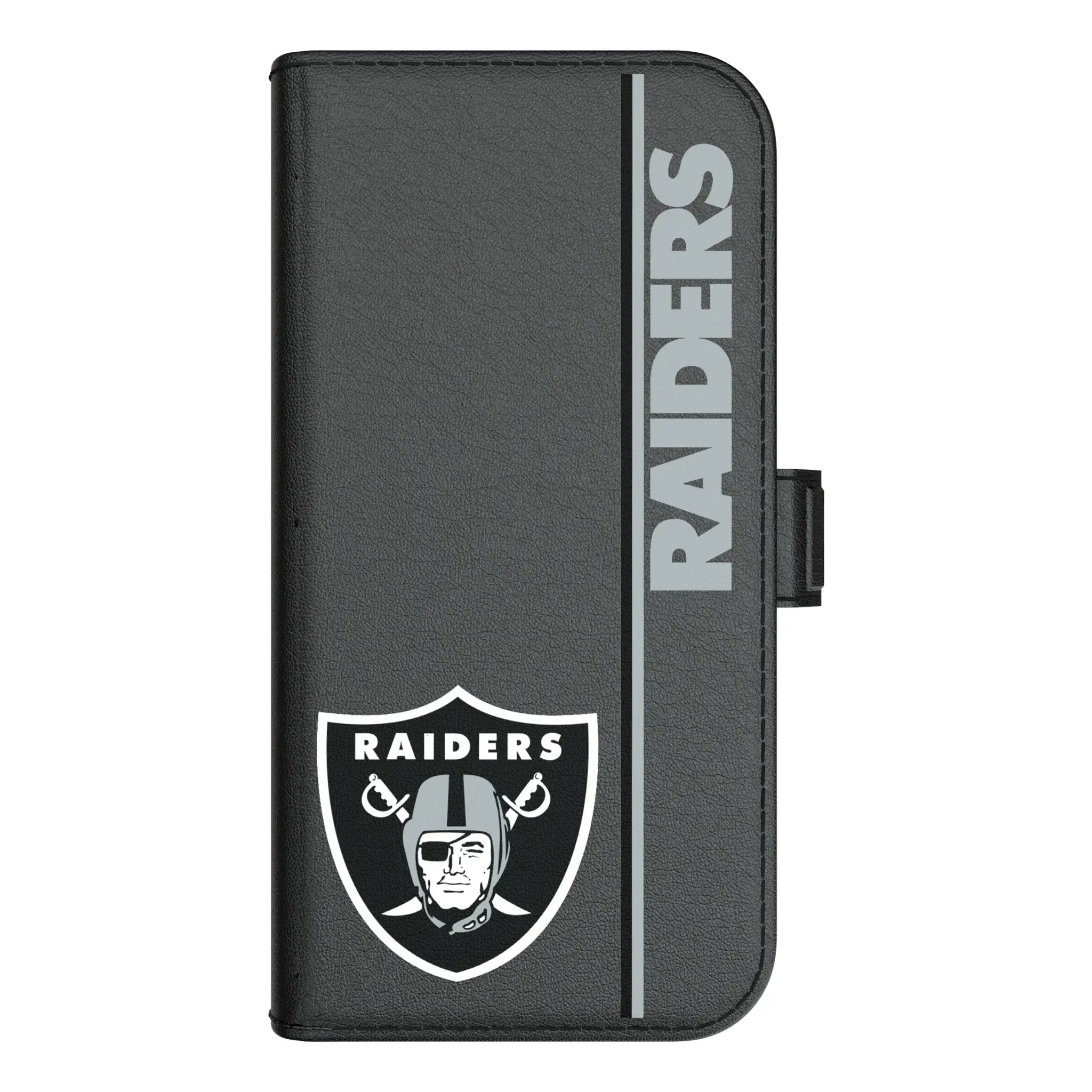 Las Vegas Raiders Sidebar iPhone Folio Phone Case for Apple iPhone#Device_iPhone 17 Pro