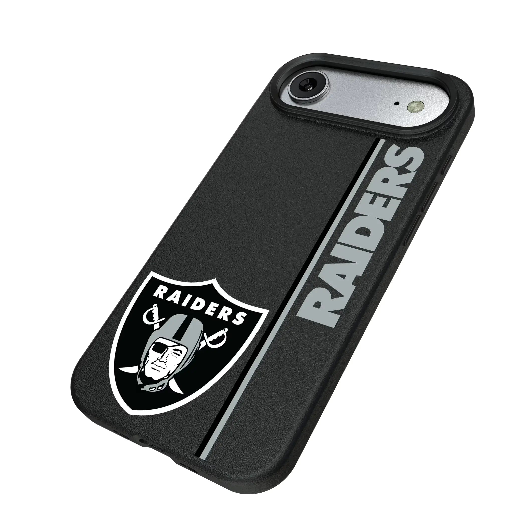Las Vegas Raiders Sidebar iPhone MagSafe Compatible Phone Case for Apple iPhone - Isometric View#Device_iPhone Air