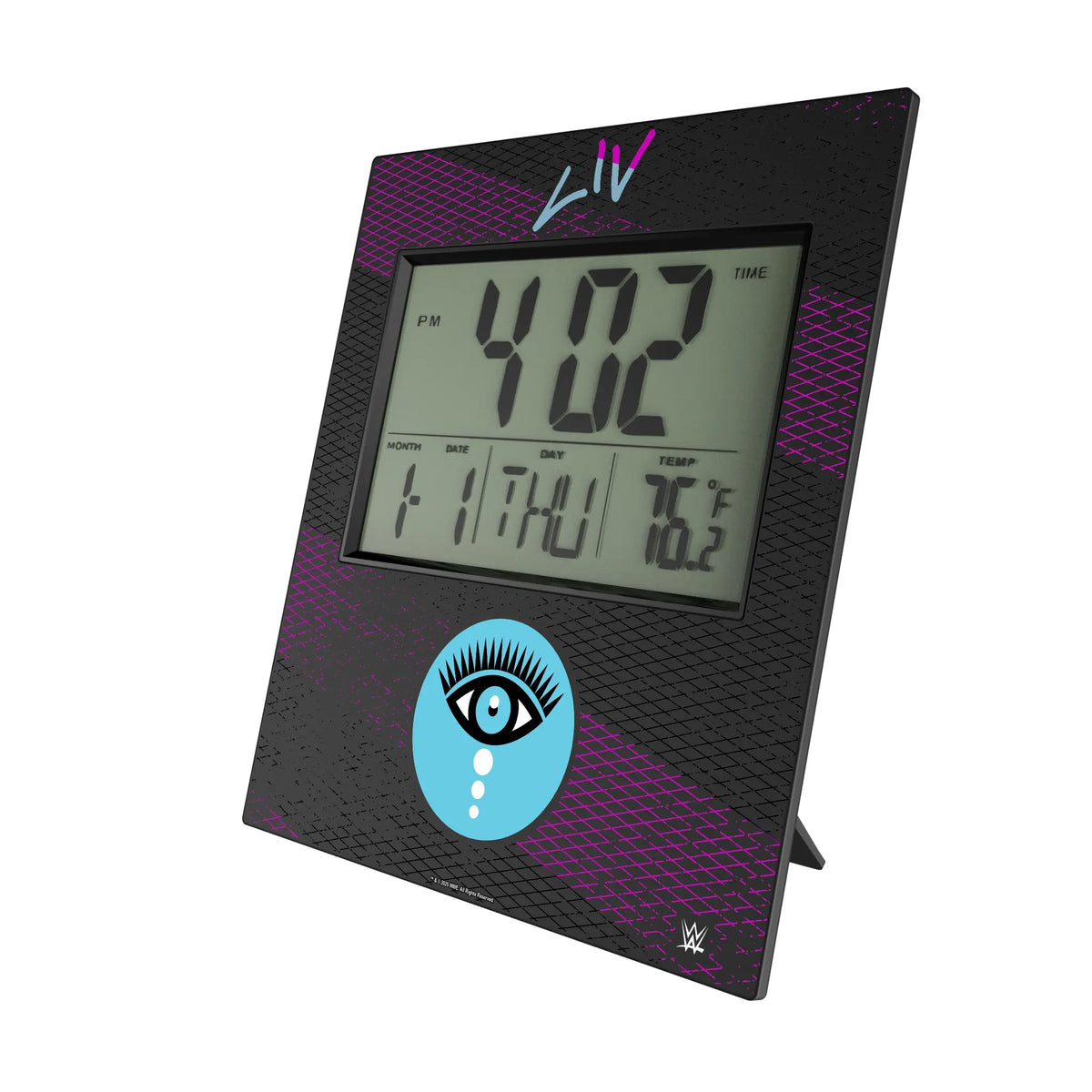 Liv Morgan Steel Wall Clock