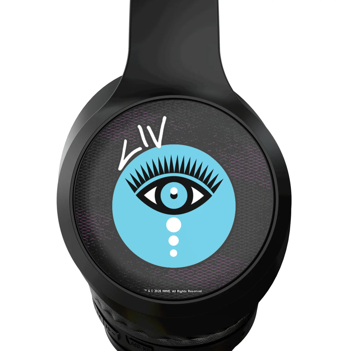 Liv Morgan Steel Wireless Over-Ear Headphones With Case - Detail