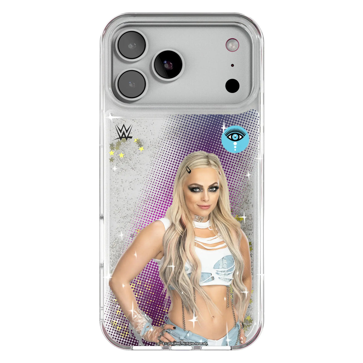 Liv Morgan Superstar Glitter Phone Case for Apple iPhone