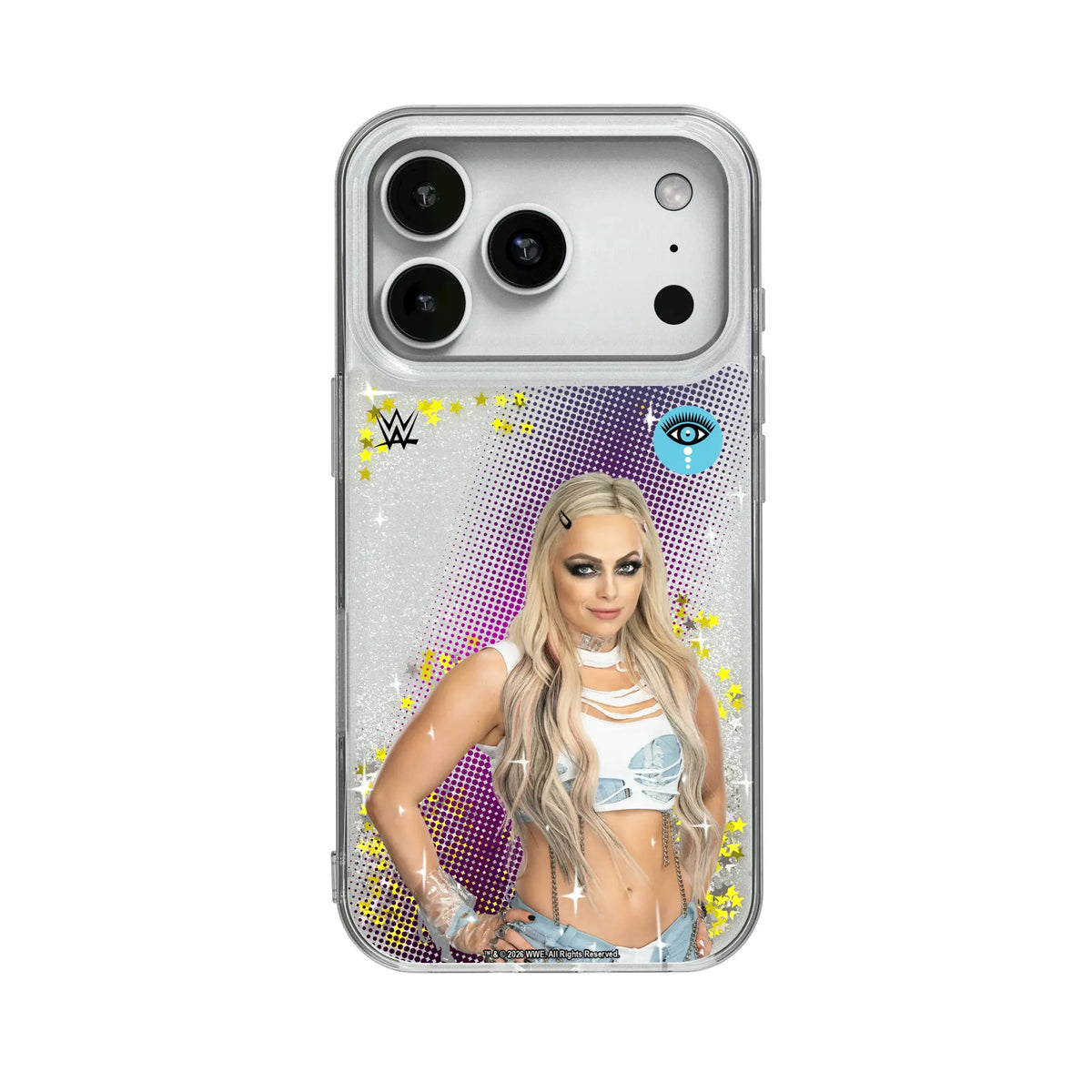 Liv Morgan Superstar Glitter Phone Case for Apple iPhone