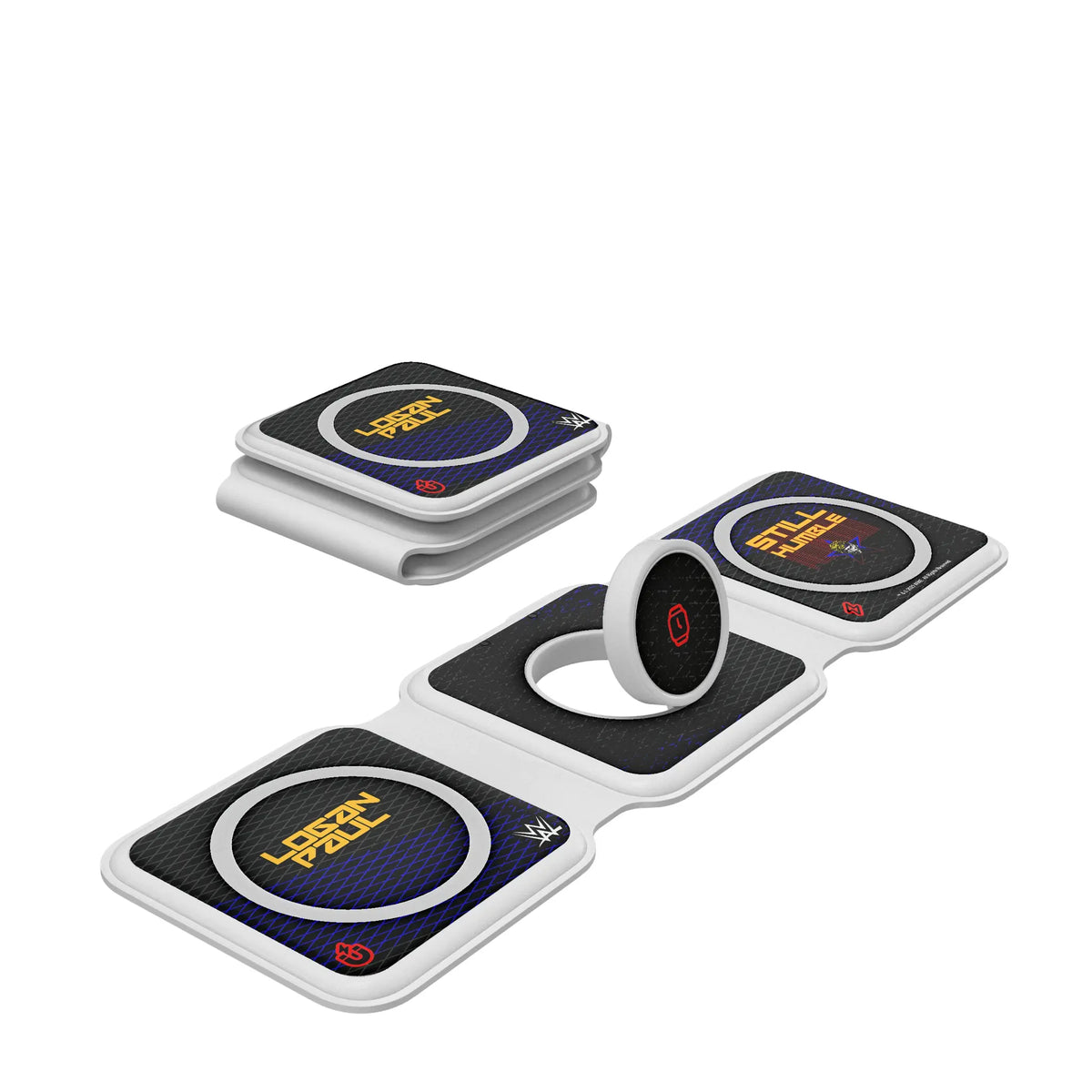 Logan Paul Steel Foldable 3 in 1 Charger