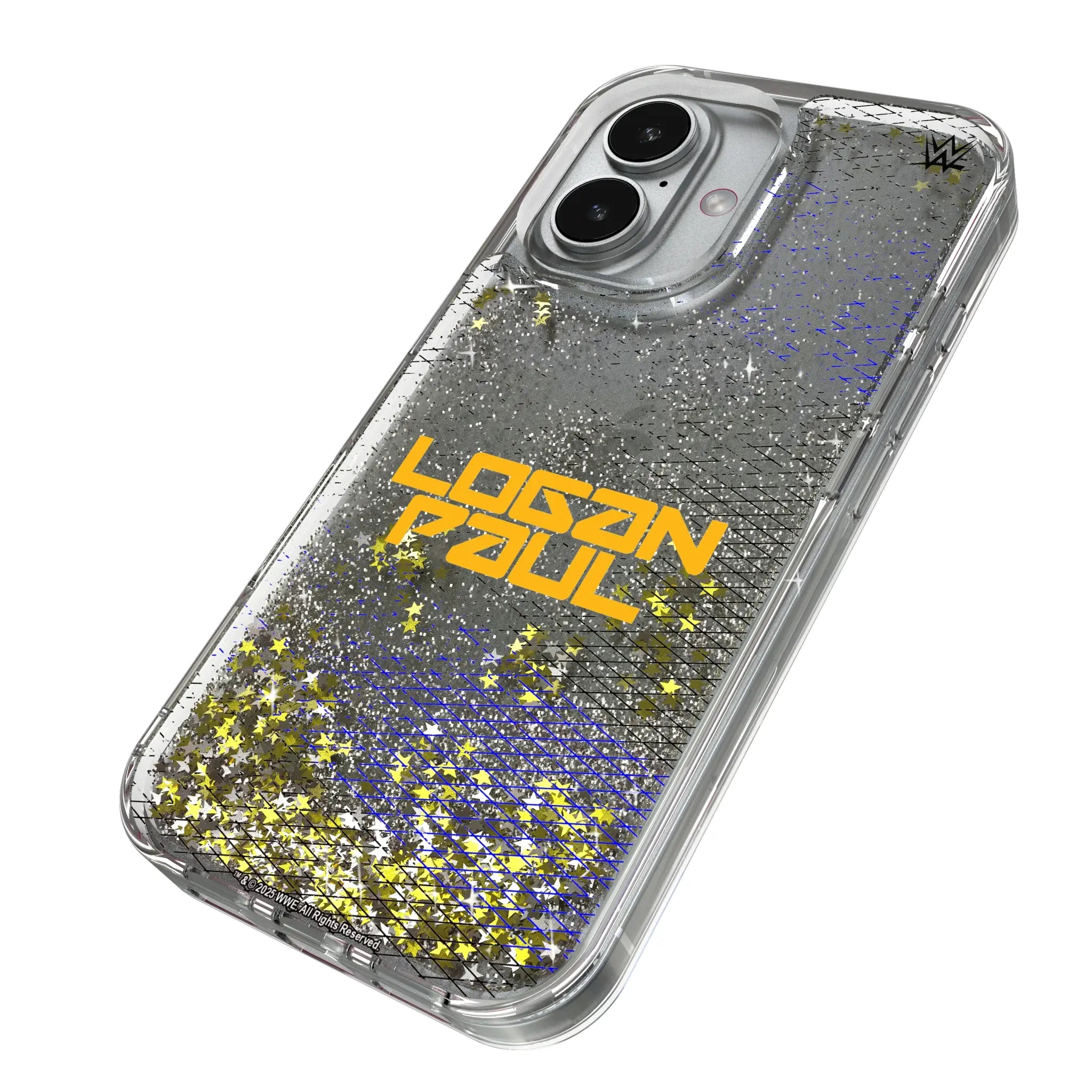 Logan Paul Steel iPhone Glitter Phone Case for Apple iPhone - Isometric View