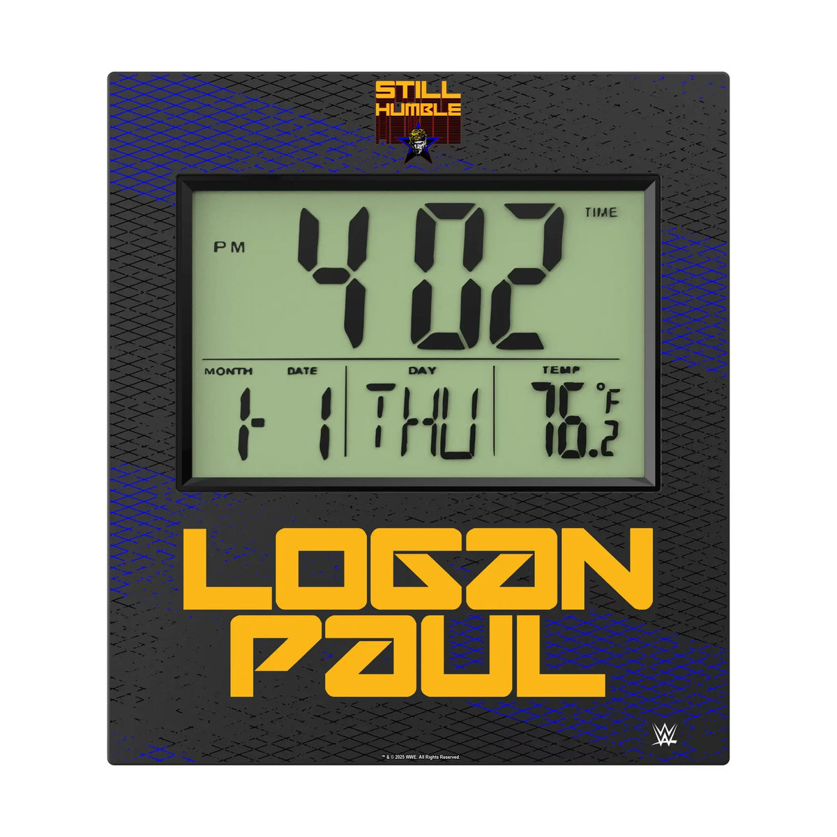 Logan Paul Steel Wall Clock