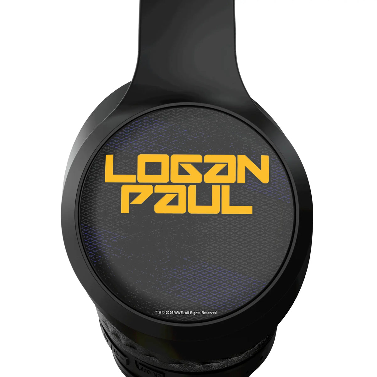 Logan Paul Steel Wireless Over-Ear Headphones With Case - Detail