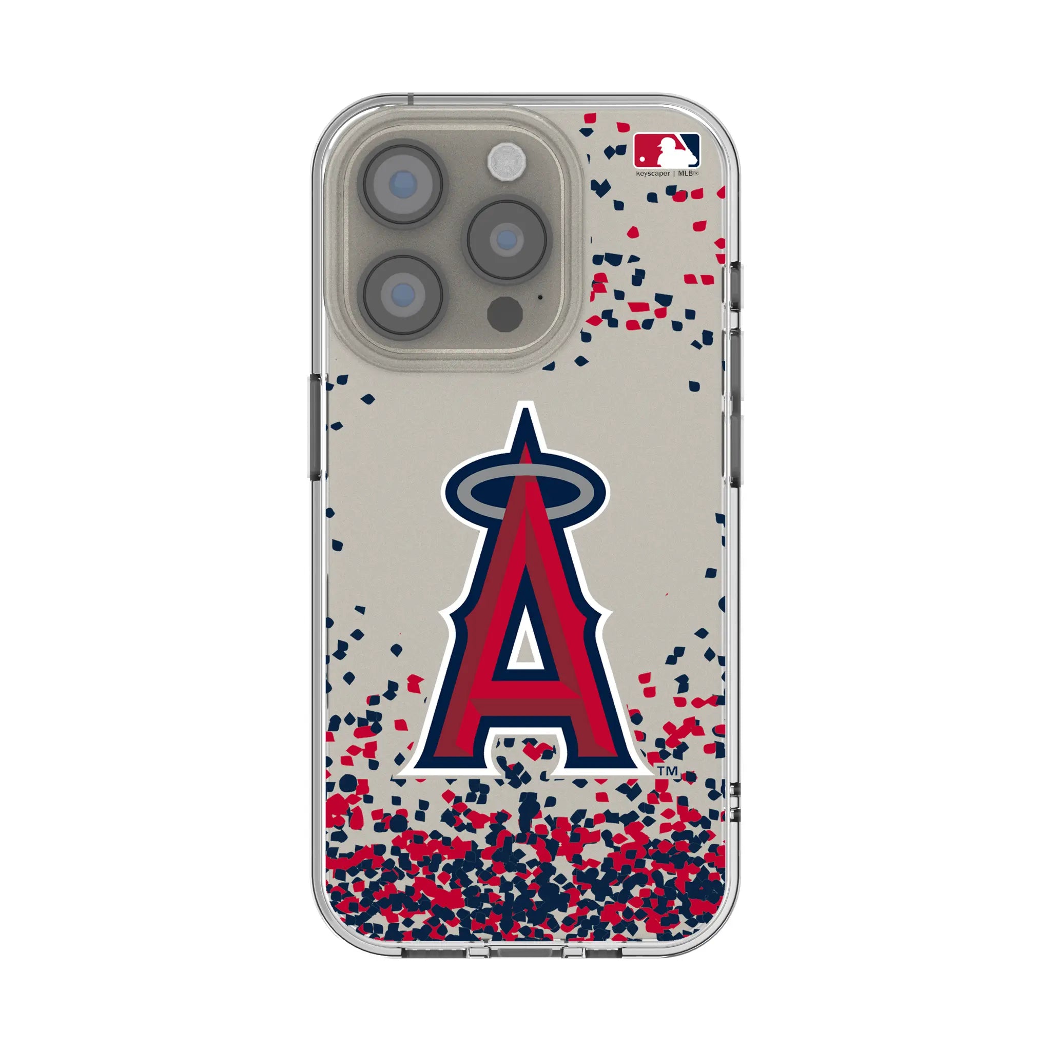 Los Angeles Angels Confetti iPhone Clear Phone Case for Apple iPhone